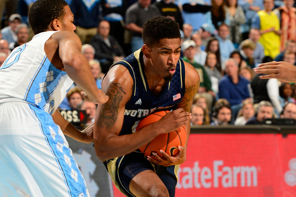 Notre Dame at No. 14 North Carolina