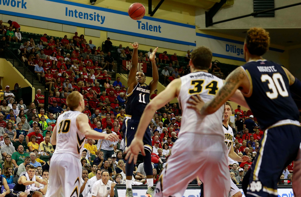 Notre Dame vs. Iowa, 68-62