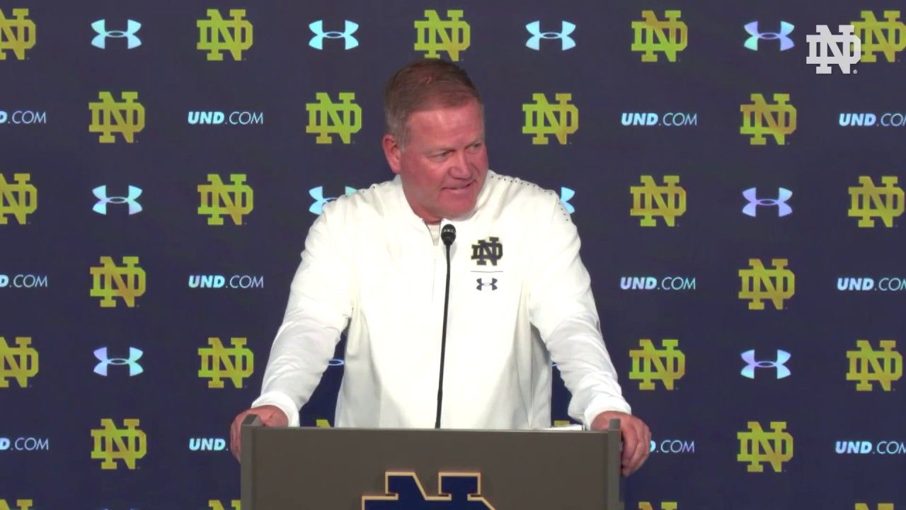@NDFootball | Brian Kelly Post-Game Press Conference vs. Pittsburgh (2018)