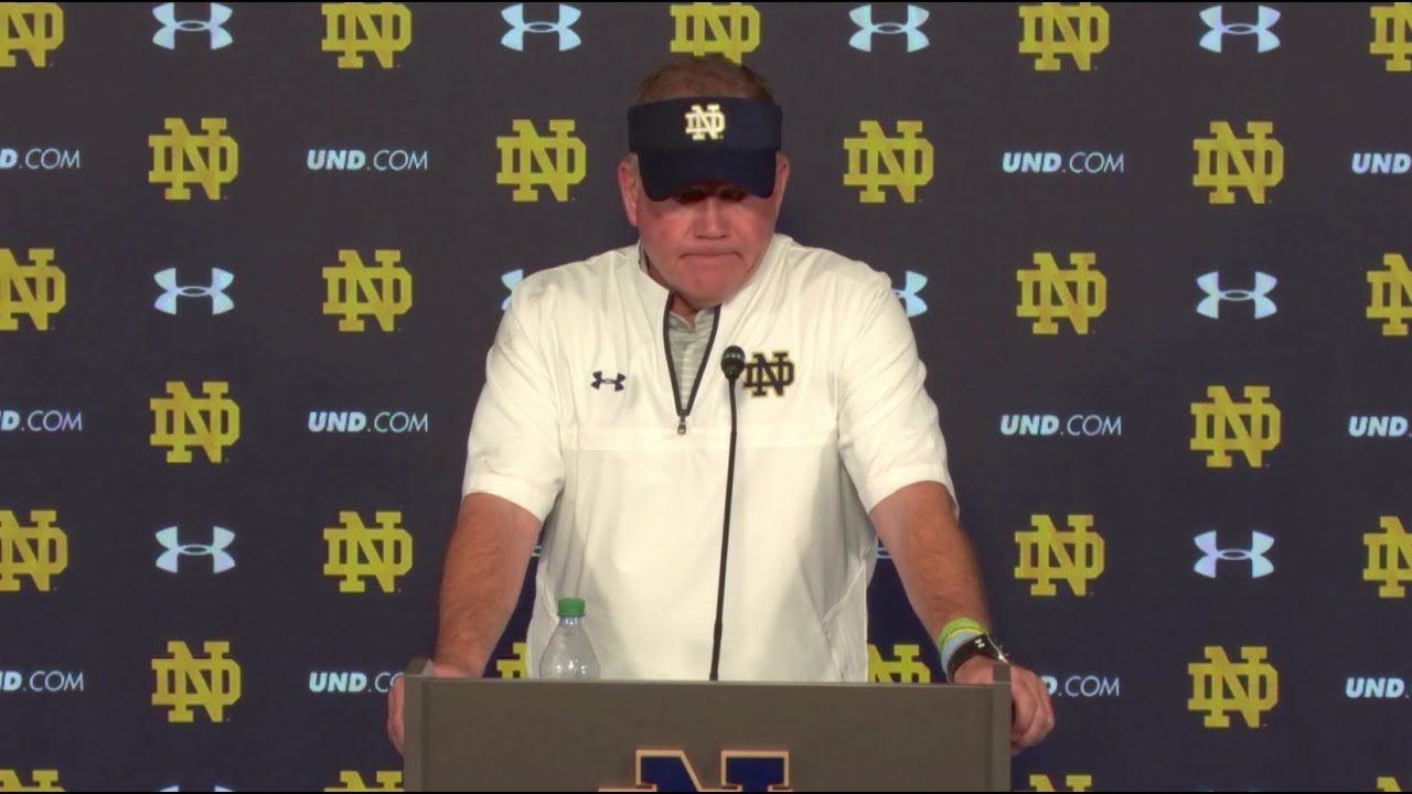Brian Kelly Post-Game Press Conference - USC