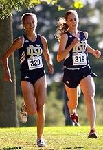 Senior All-Americans Stephanie Madia (left) and Molly Huddle (right) finished 2-3 at Saturday's NCAA Great Lakes Regional, pacing the fourth-ranked Irish to a second-place finish and automatic berth in the NCAA Championships on Nov. 21.