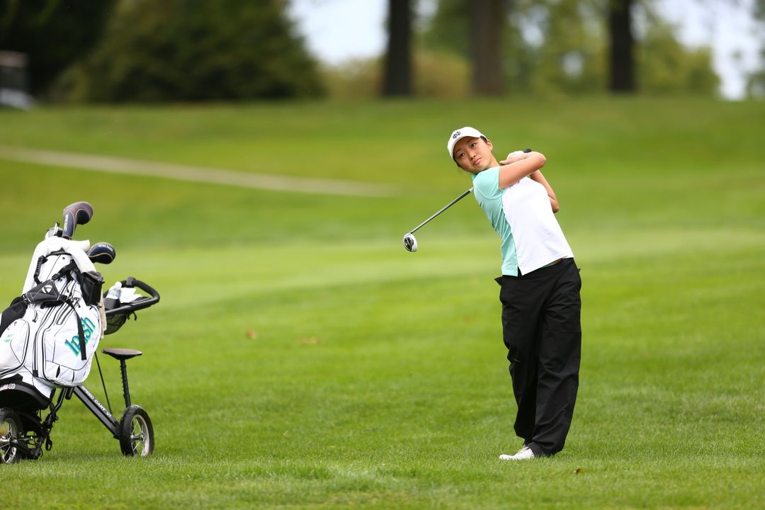 Kelli Oride led the Irish on the final day of competition with a five-over-par 77.