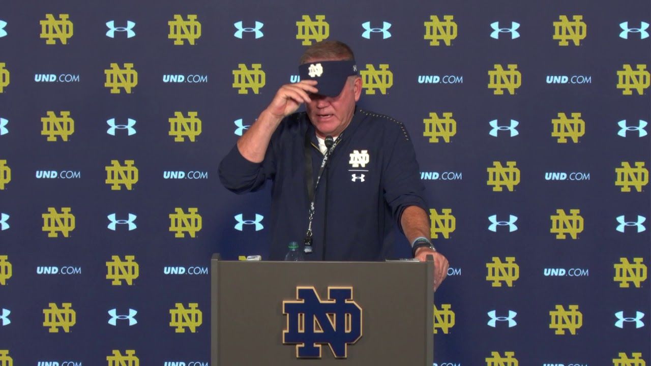 Brian Kelly Press Conference August 30th, 2018