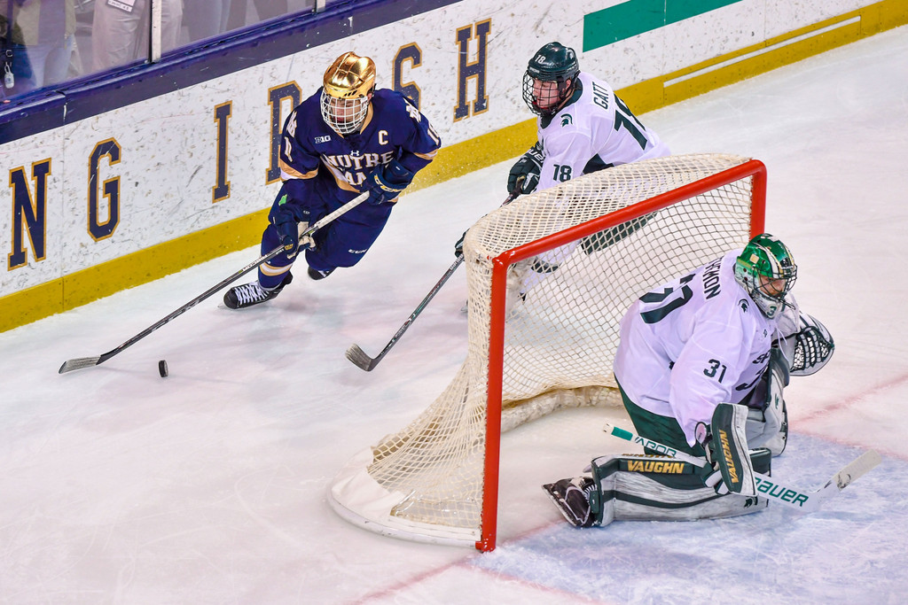 No. 2 Notre Dame Hockey vs. Michigan State, Game 1