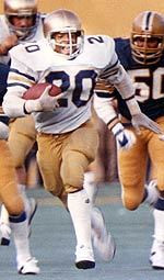 Notre Dame Experience Will Feature Four Former Players This Weekend Allen Pinkett had a big day on the ground, gaining 111 yards. (File Photo)