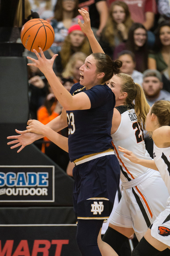 ND Women's Basketball at Oregon State (USATSI)