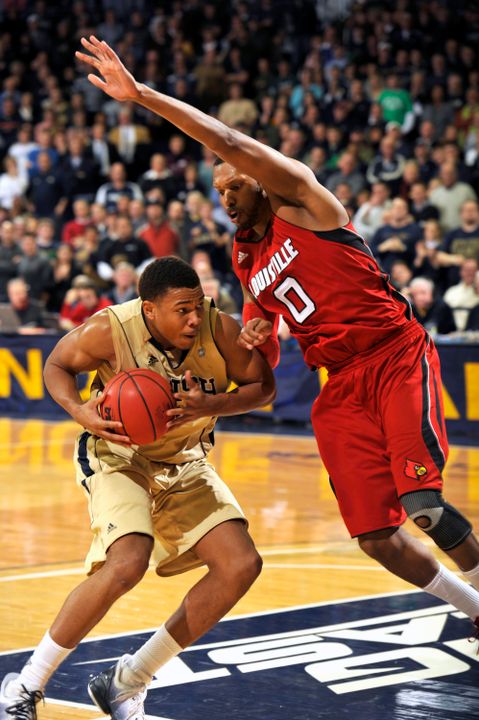 Tyrone Nash and the rest of the Irish seniors will be honored during Monday's Senior Night ceremony.