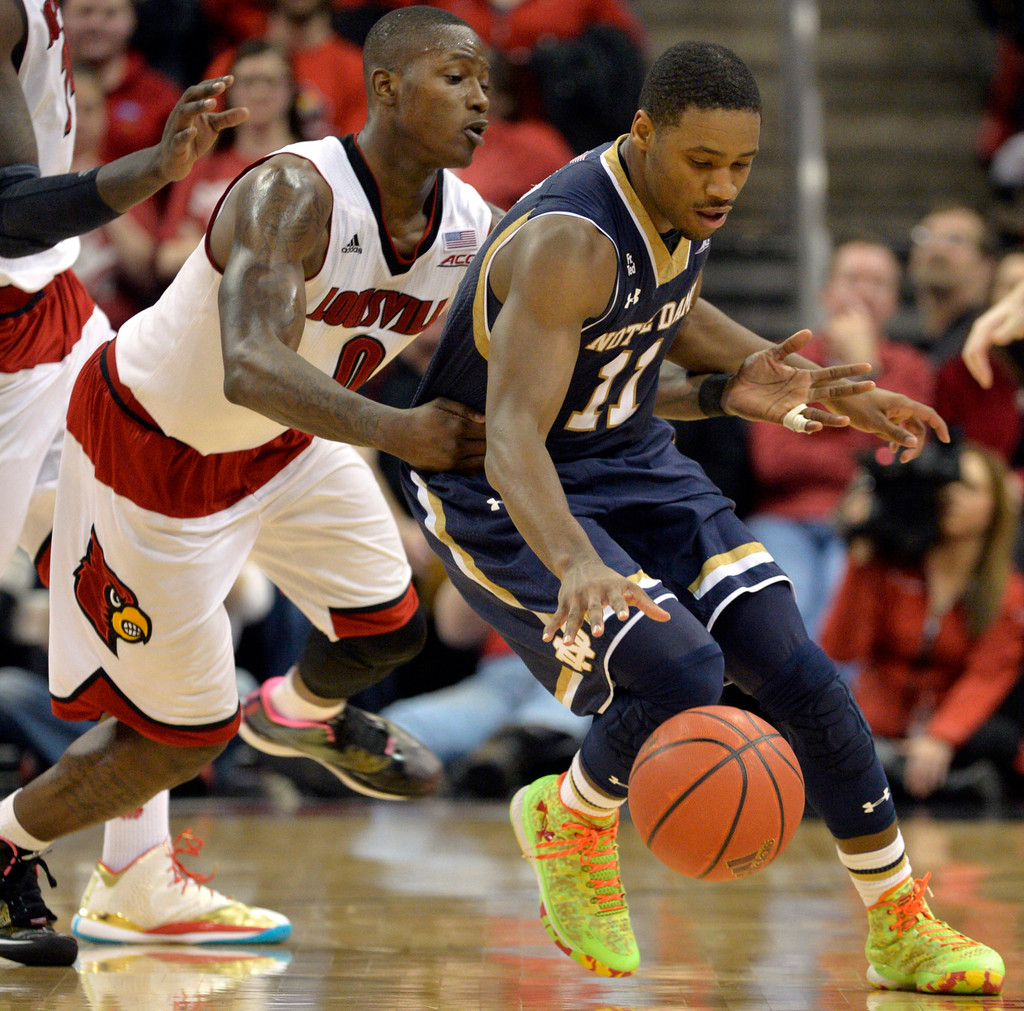 Notre Dame vs. Louisville (USATSI)