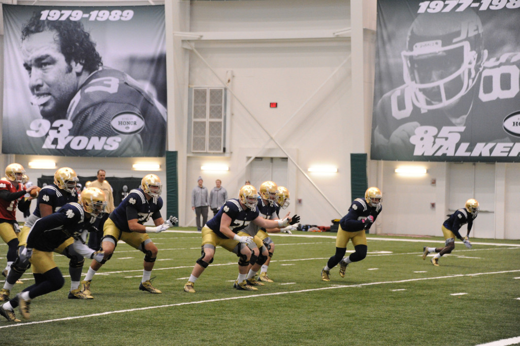 ND at the Pinstripe Bowl - Wednesday