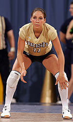 Irish Head To Cal Poly Invitational To Try To Regain Winning Ways Danielle Herndon and the Irish will try to stop a Fresno State attack that ranks third in the nation in kills per game (18.07).