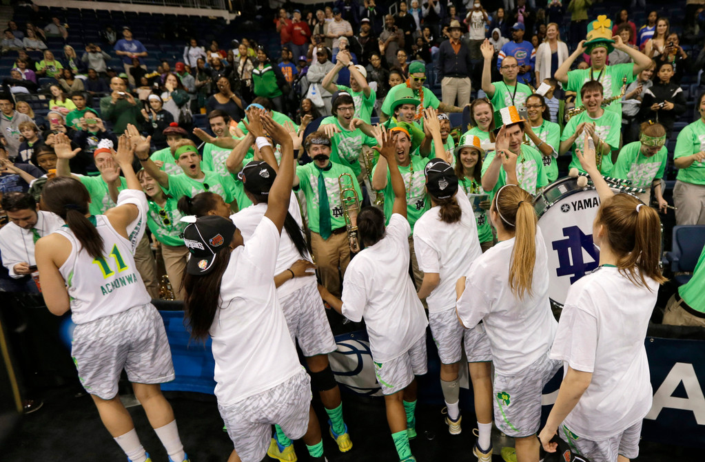 A Season in Photos: 2012-13 Notre Dame Women's Basketball