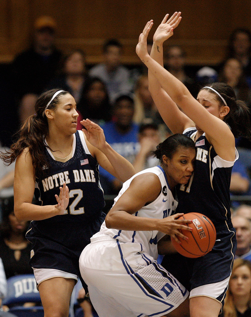 No. 2 Notre Dame at No. 3 Duke