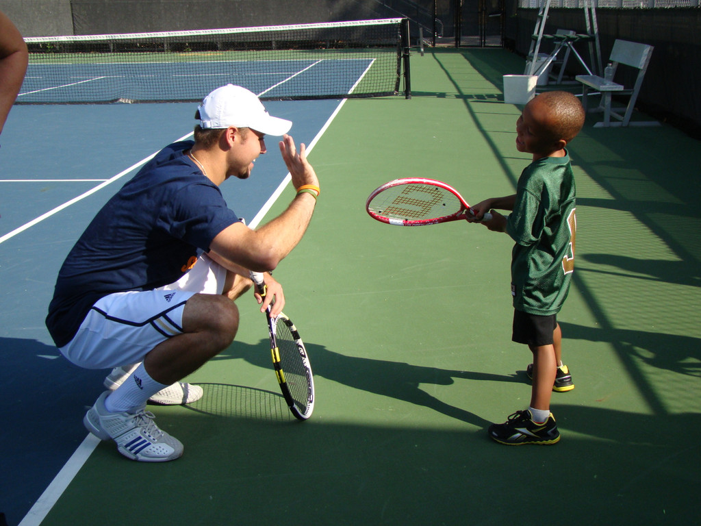 2013 Men's Tennis Smash MS Clinic