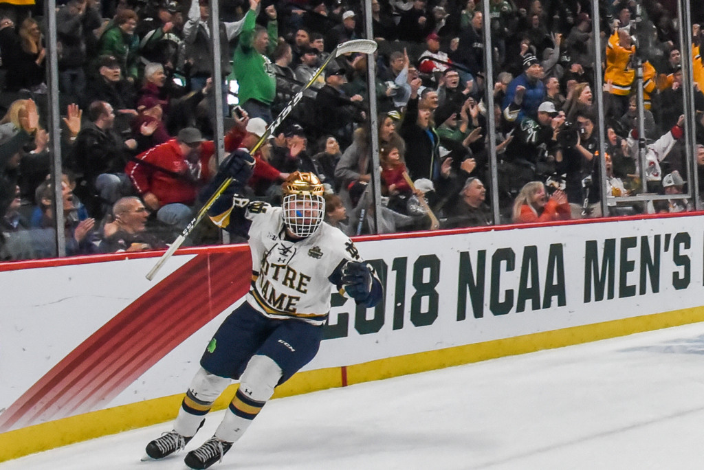 No. 1 Notre Dame Hockey vs. Michigan, National Semifinal