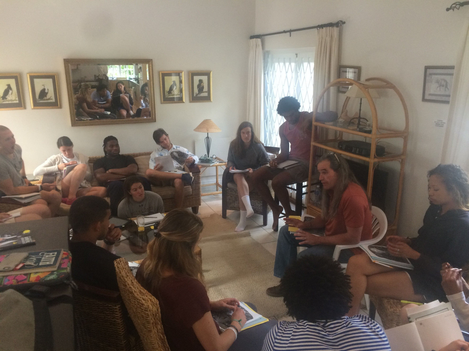 Irish Extra: Blog #3 from Notre Dame Study Abroad Program in South Africa student-athletes partook in the 'A.V.E.' classroom experience during their study abroad trip to South Africa.