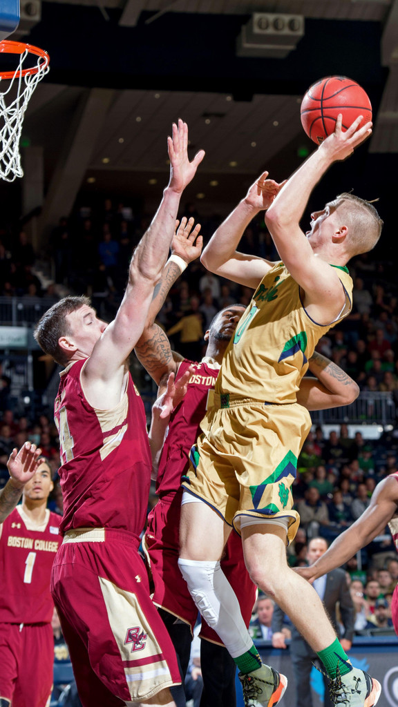 Notre Dame, 76 vs. Boston College, 49