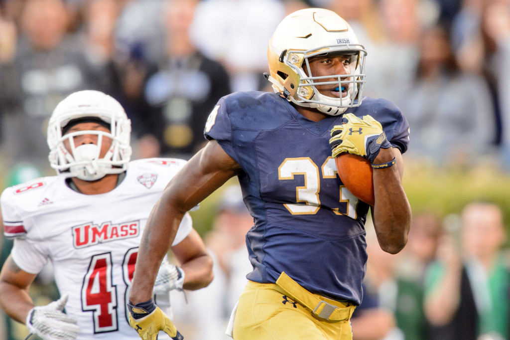 Notre Dame 62, UMass 27