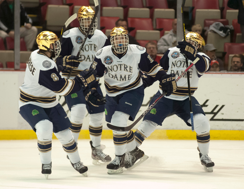 Notre Dame Men's Ice Hockey v Ohio State on 03-23-2013