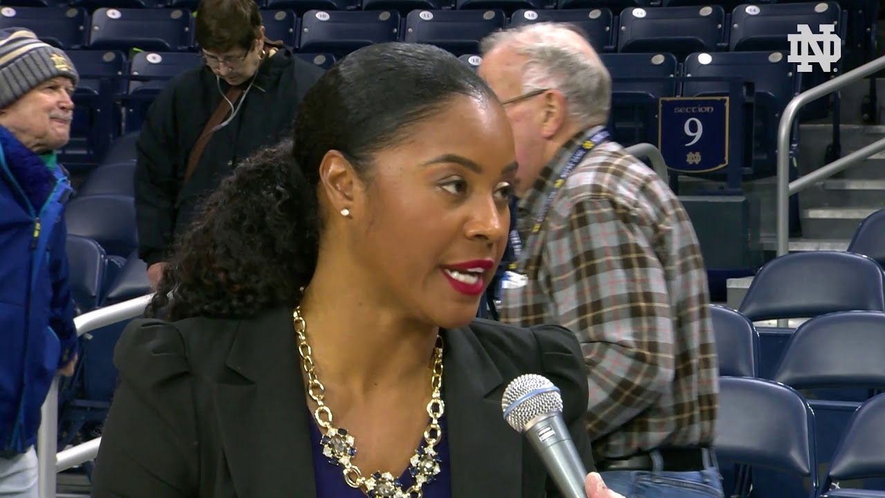 @ndwbb | Coach Niele Ivey Instant Reaction vs. Pittsburgh (2019)