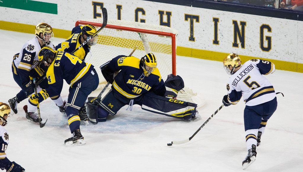 No. 1 Notre Dame Hockey vs. Michigan, Game 2