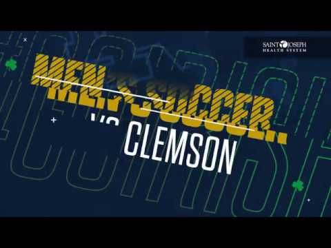 @NDMenSoccer | Highlights vs. Clemson (2018)