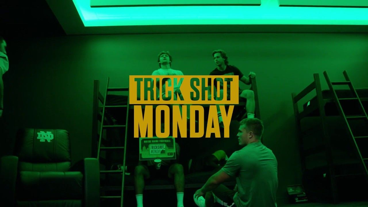 @NDFootball | Trick Shot Monday - Michigan Week (2018)