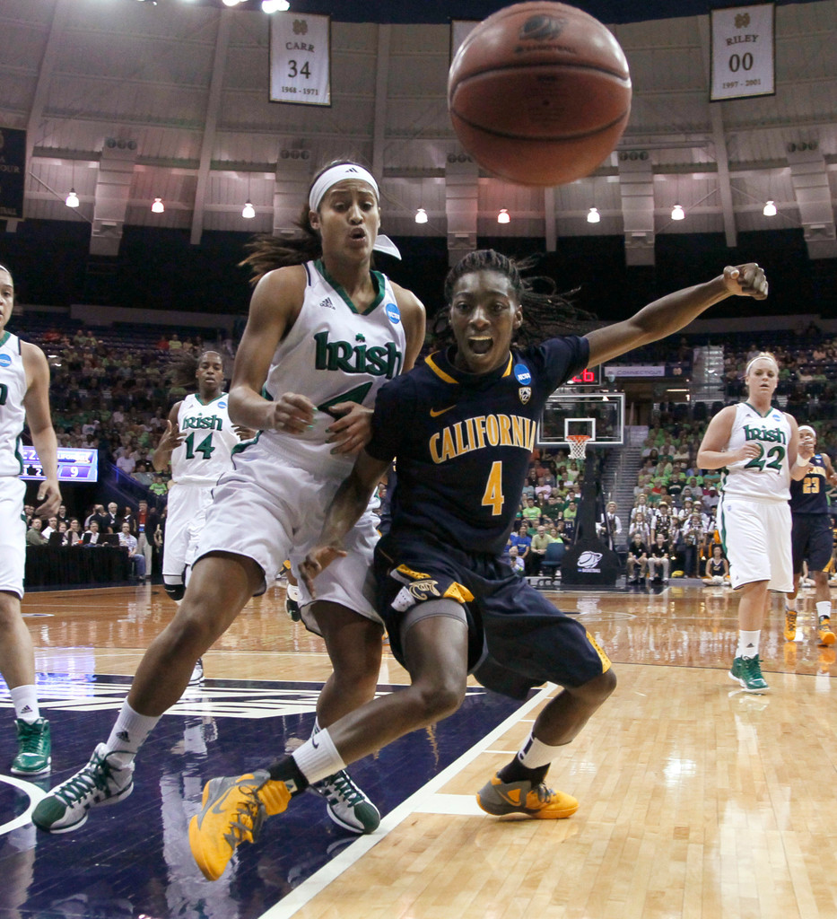 Sweet Sixteen Bound; Top-Seeded Irish Beat Cal 73-62 (AP)