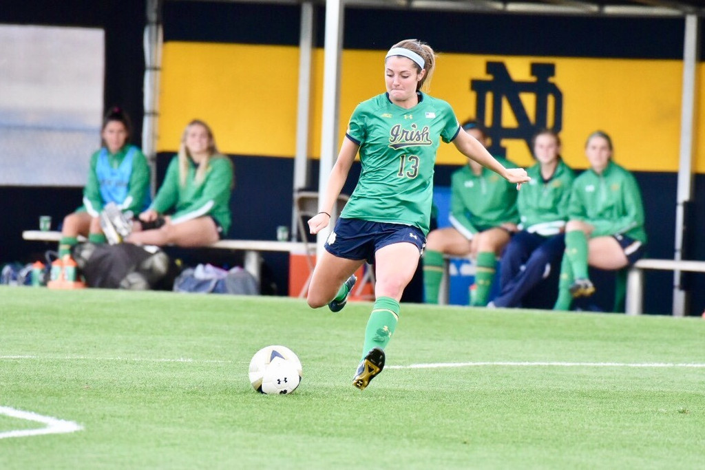 #22 Notre Dame vs #20 Wake Forest on September 29th 2017, at Alumni Stadium