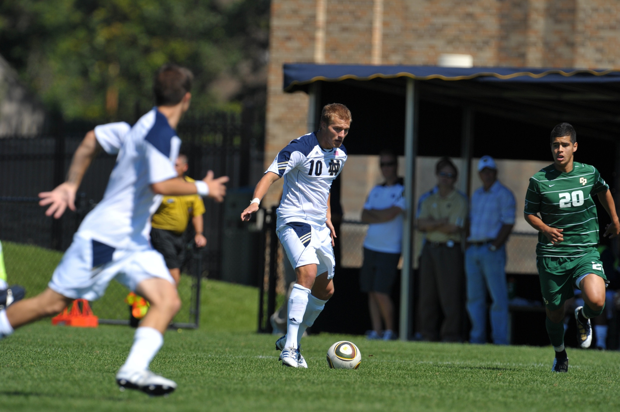 Irish Host 10th Annual Mike Berticelli Memorial Tournament This Weekend Senior midfielder Chris Sutton and the Fighting Irish will look to defend their Mike Berticelli Memorial Tournament title this weekend.