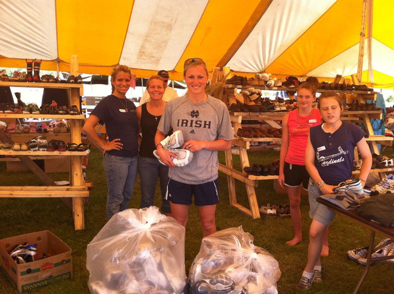 Sarah Smith travelled to Joplin, Mo., this summer and distributed clothes, shoes and food to families affected by a devastating tornado.