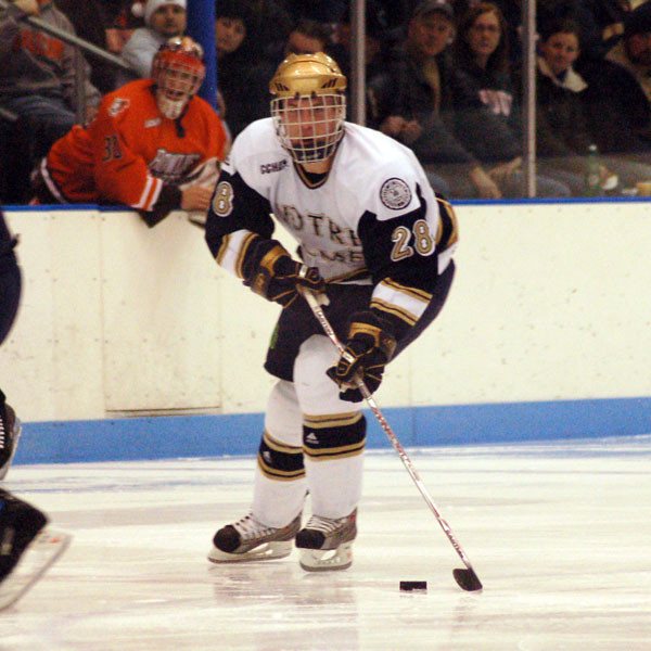 Irish Return Home For Weekend Series Versus Northern Michigan Sophomore defenseman Ian Cole had his second three-point game (1g, 2a) this season in the 4-3 overtime win at Ohio State.