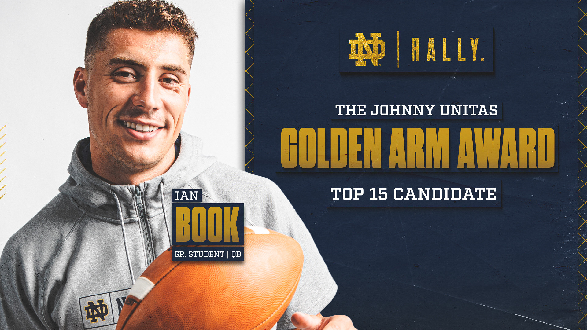Book Selected to Top 15 for Unitas Award Book Selected to Top 15 for Unitas Award