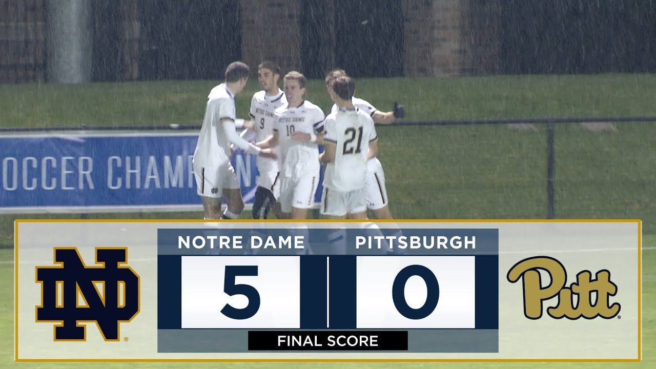 Highlights | ACC Round 1: @NDMenSoccer vs. Pittsburgh (2017)