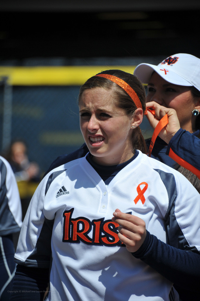 2014 Notre Dame Strikeout Cancer Doubleheader