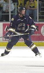 Joe Zurenko is one of six members of the 2004-05 Notre Dame hockey team that has ties to the Green Bay Gamblers USHL team.