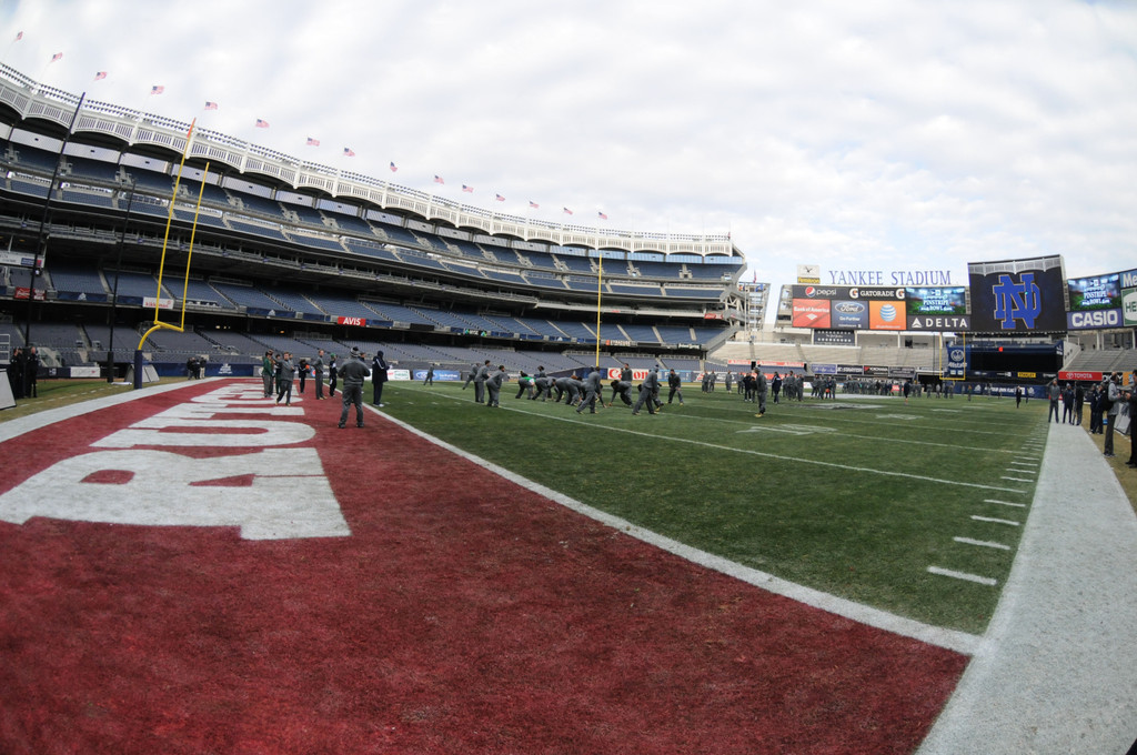 Football at the Pinstripe Bowl - Friday