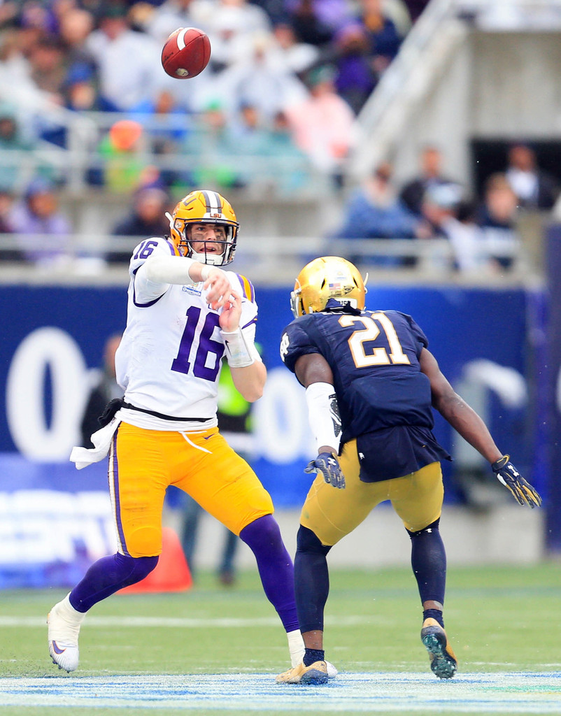 Notre Dame vs. LSU (USATSI)