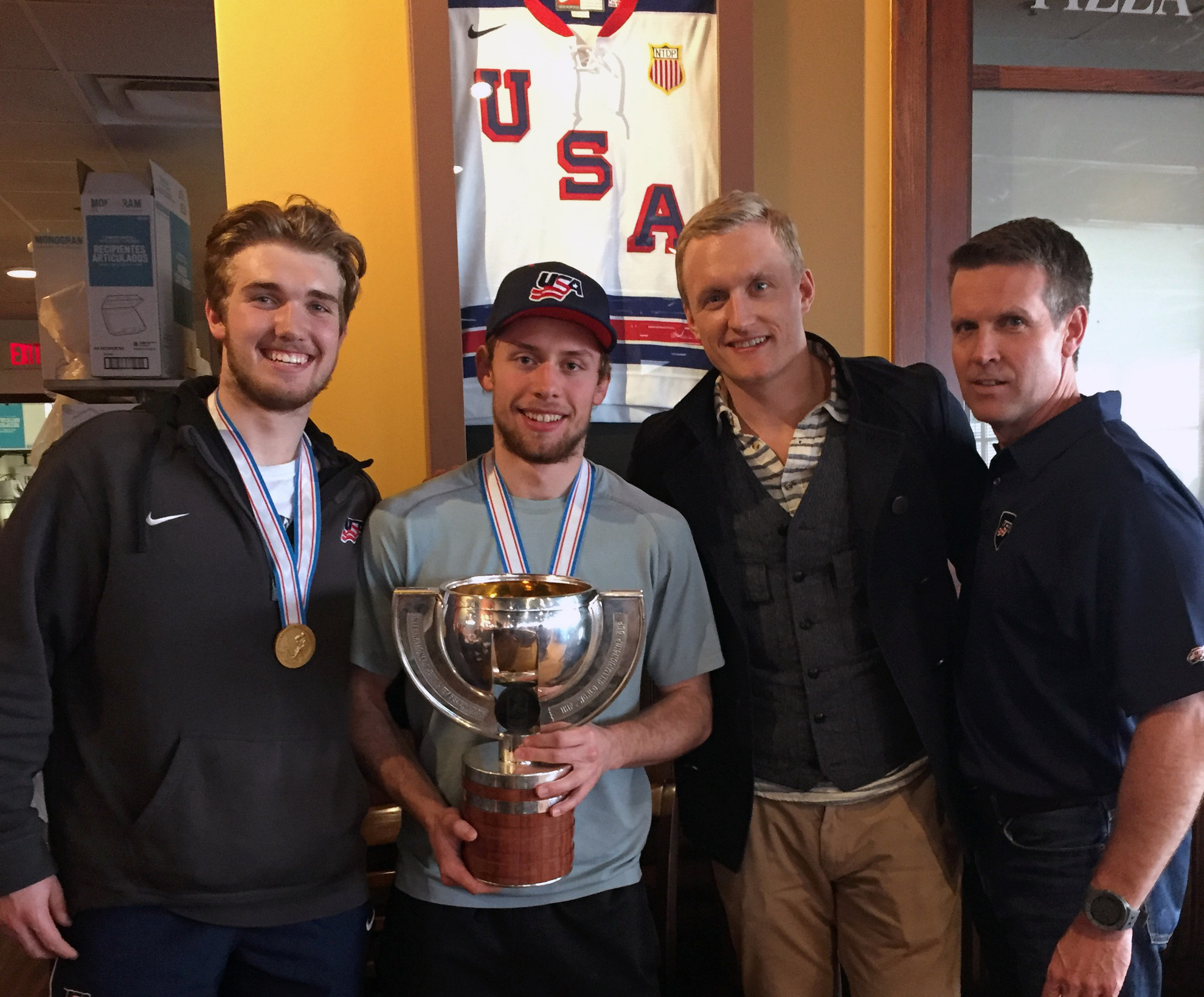 Slaggert And St. Cyr Win Gold With Team USA U18’s Slaggert And St. Cyr Win Gold With Team USA U18’s