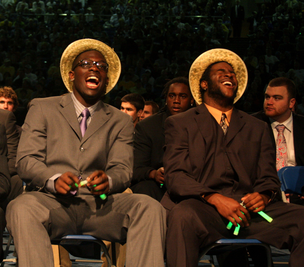 Pep Rally for Pitt game, Halloween 2008