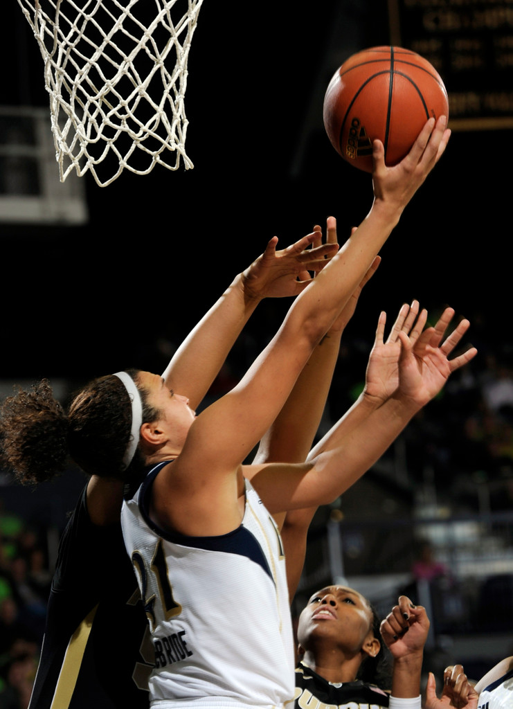 No. 5 Notre Dame Overpowers No. 11 Purdue, 74-47 (AP)