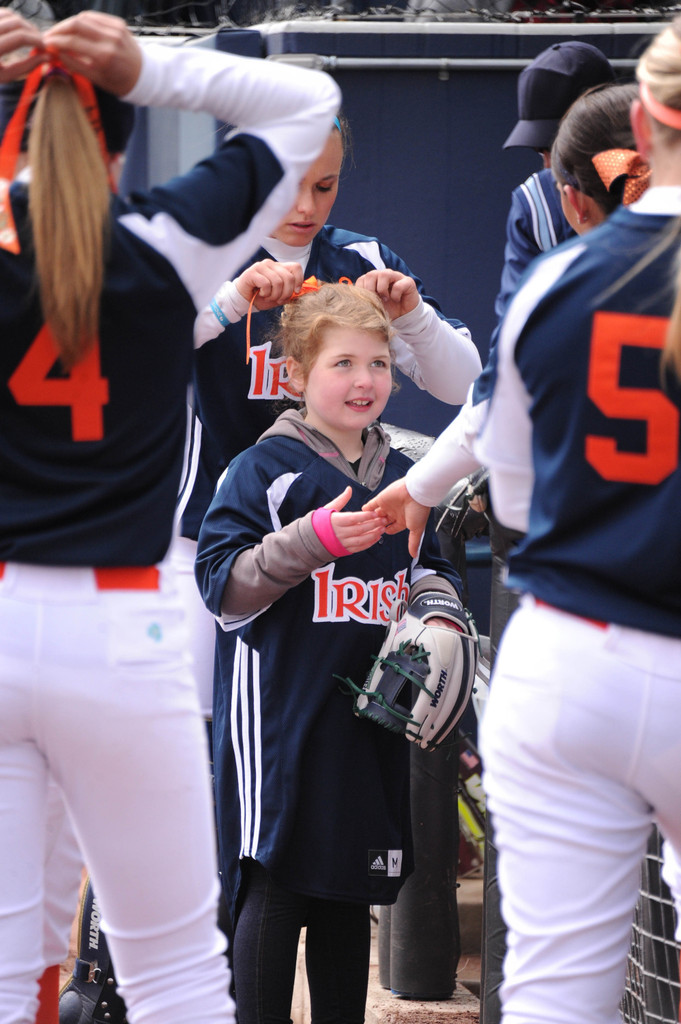 Notre Dame vs. Rutgers (Strikeout Cancer), 4-13-13 (Mike Bennett)