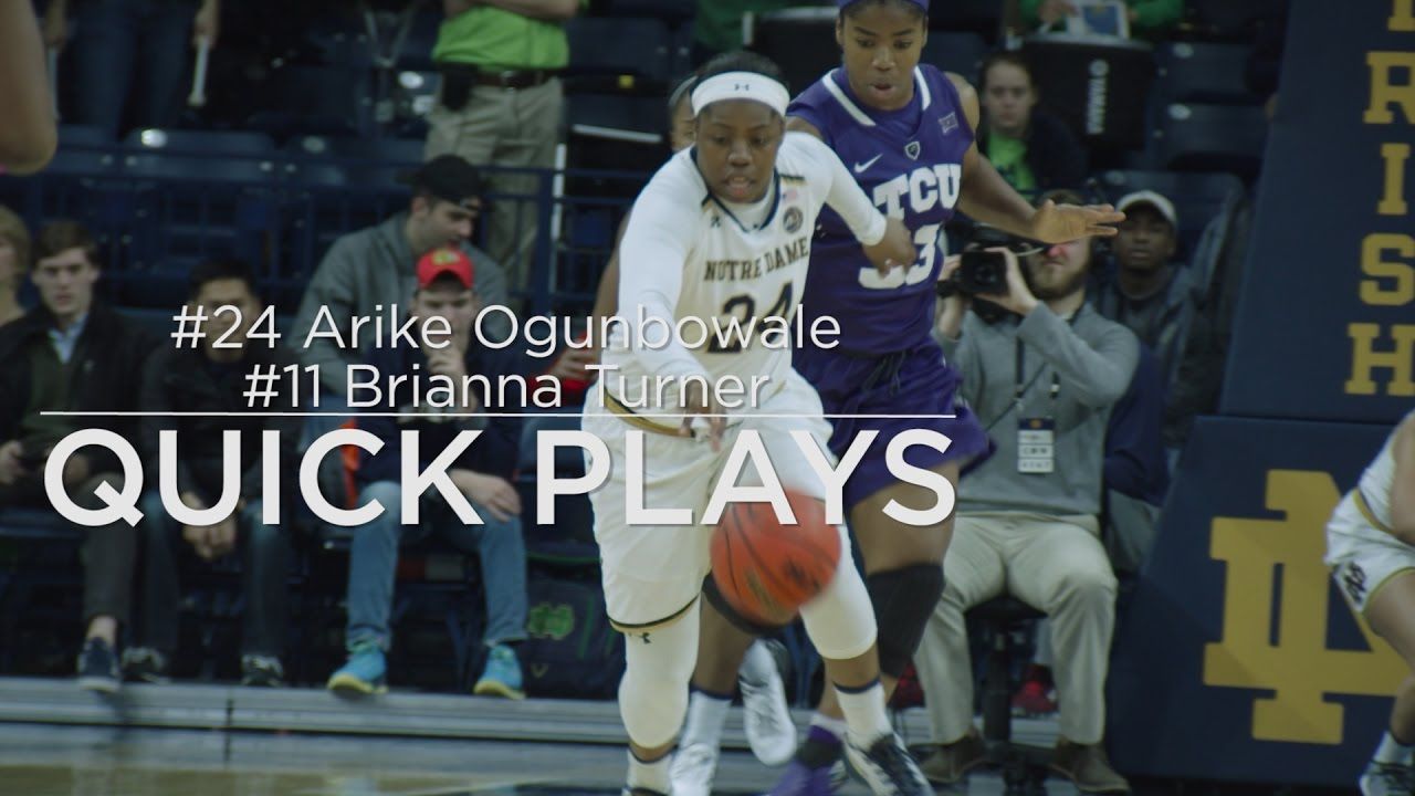 WBB Quick Play | Ogunbowale to Turner Layup