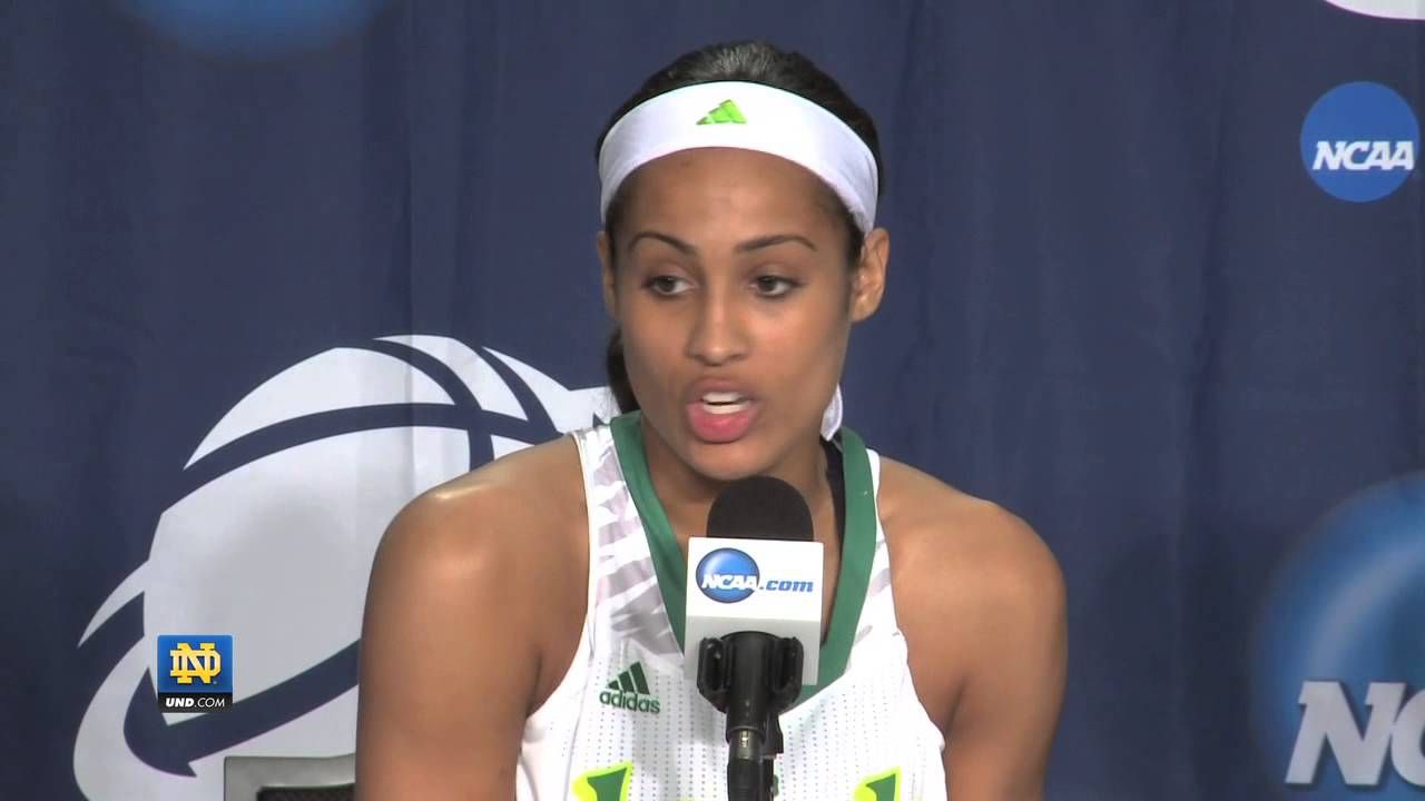Notre Dame Post Game Press Conference Sweet 16 - Notre Dame Women's Basketball