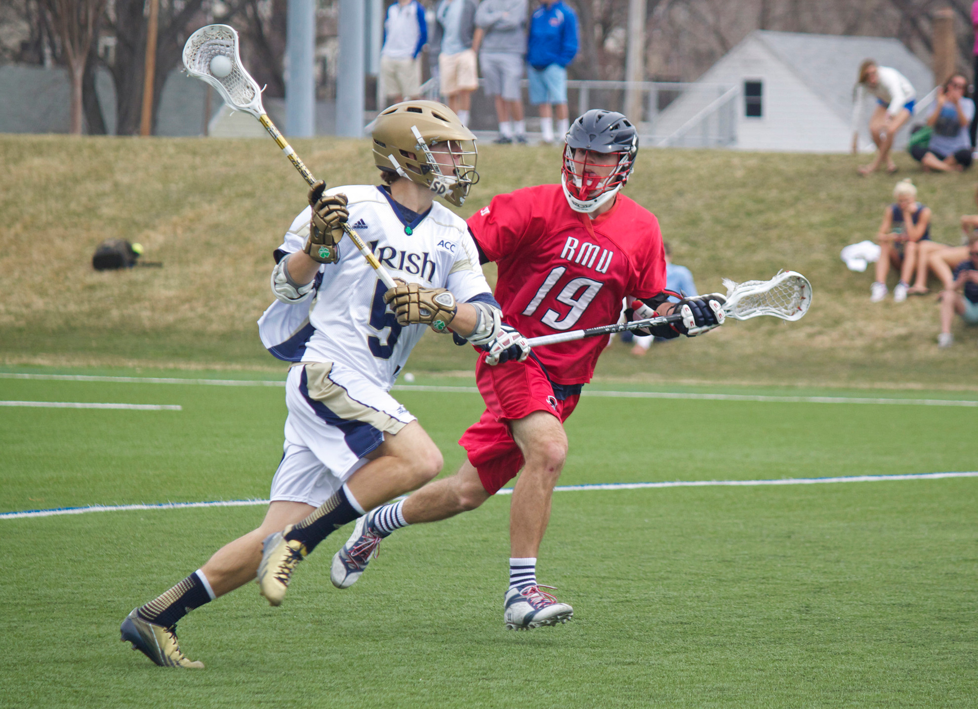Fighting Irish Await Tough Test From The Terps Senior midfielder Jim Marlatt has scored a goal in five straight games.