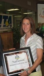 Michelle Dasso was tabbed the ITA National Assistant Coach of the Year in 2006.