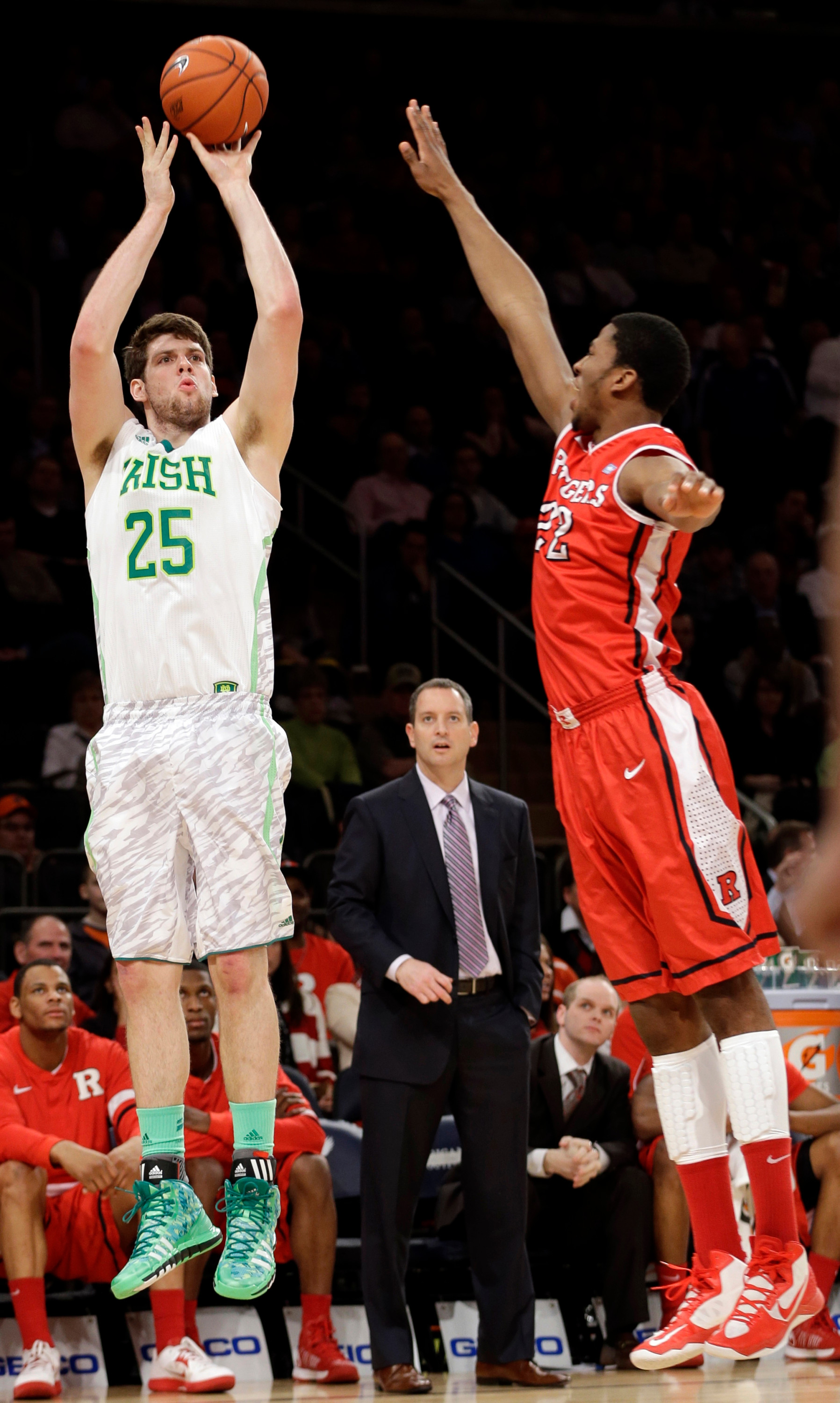 Tom Knight Headed Overseas With East Coast All-Stars BEast Notre Dame Rutgers Basketball