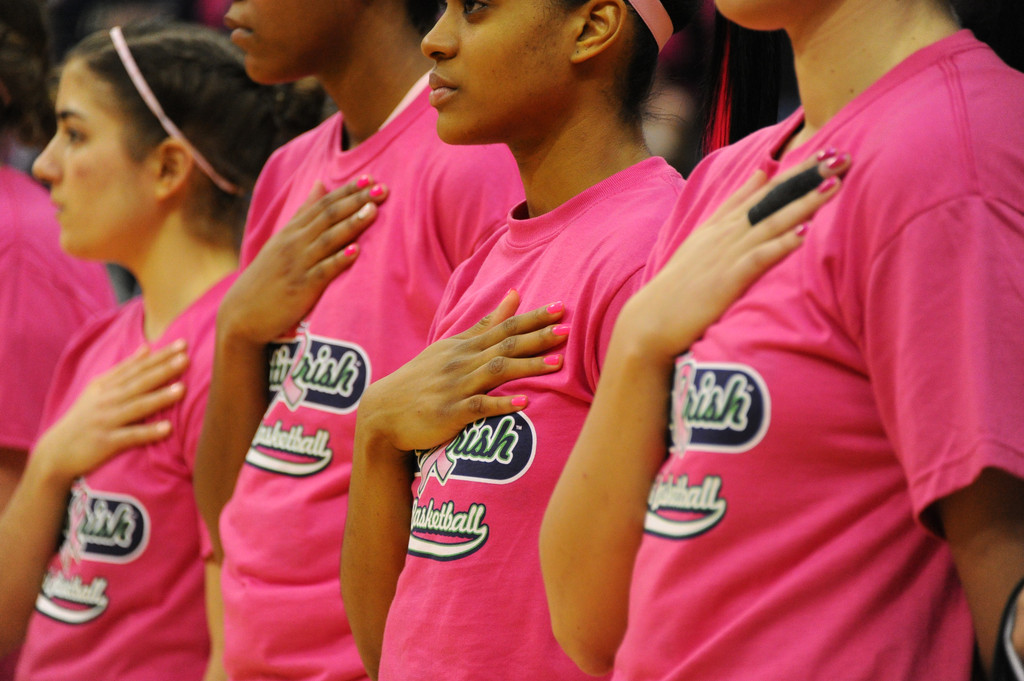 Notre Dame Pink Zone 2014