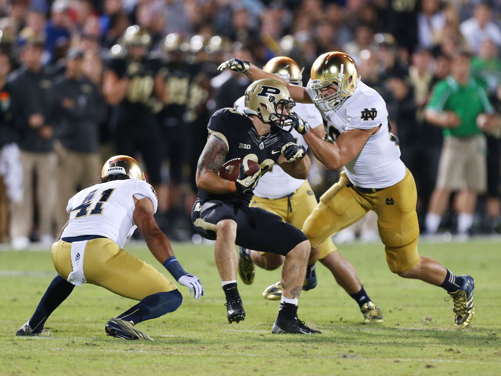 Notre Dame at Purdue (USATSI)