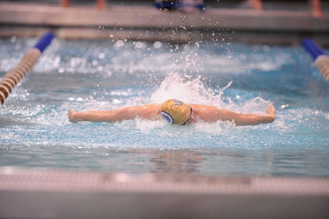 Junior John Williamson posted the 15th-best qualifying time (1:43.09) in the 200 butterfly for the 2014 NCAA Championship