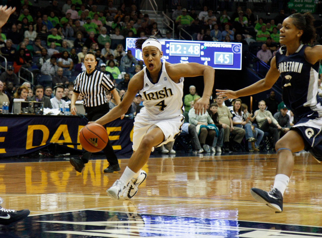 1/18 Women's Basketball vs. Georgetown